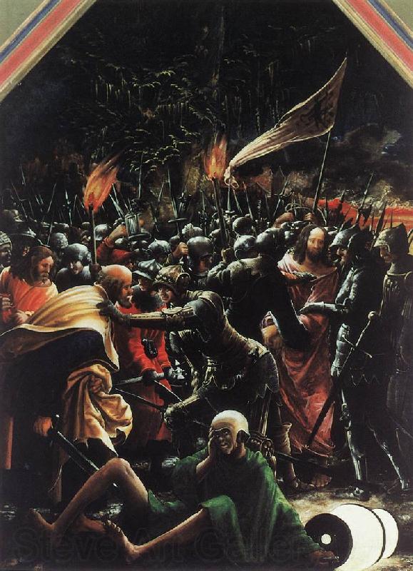 ALTDORFER, Albrecht The Arrest of Christ Norge oil painting art